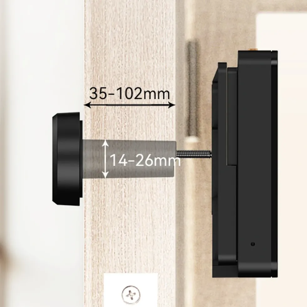 Imou VD1 smart dørkikkert med kamera Svart