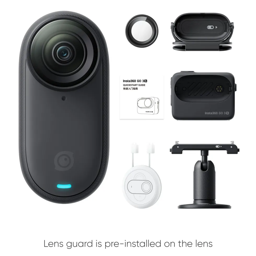 Insta360 Go 3S Actionkamera 64 GB Svart