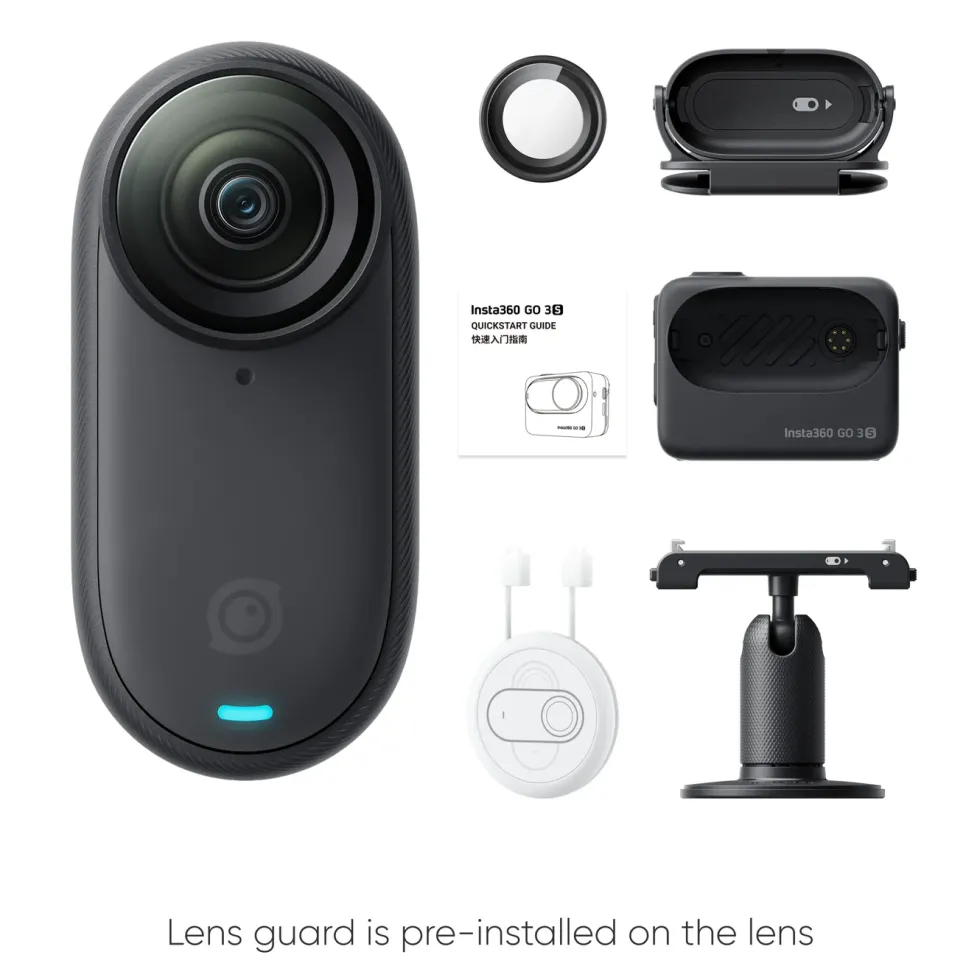 Insta360 Go 3S Actionkamera 64 GB Svart