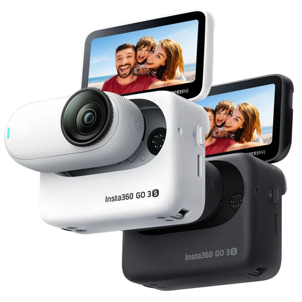 Insta360 Go 3S Actionkamera 64 GB Svart