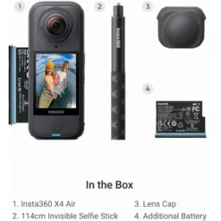 Insta360 X4 Air 8K 360-kamera Starter Bundle