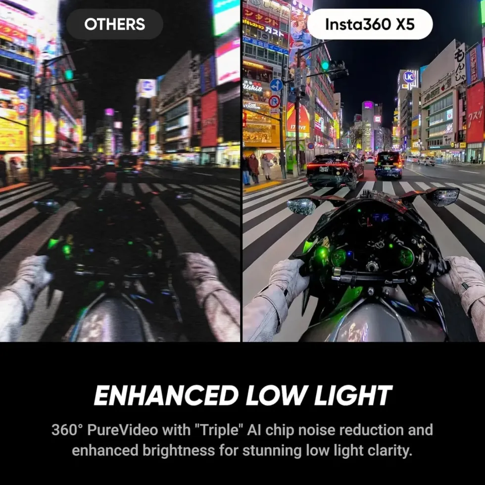 Insta360 X5 Essentials Bundle – actionkamera med 360° video