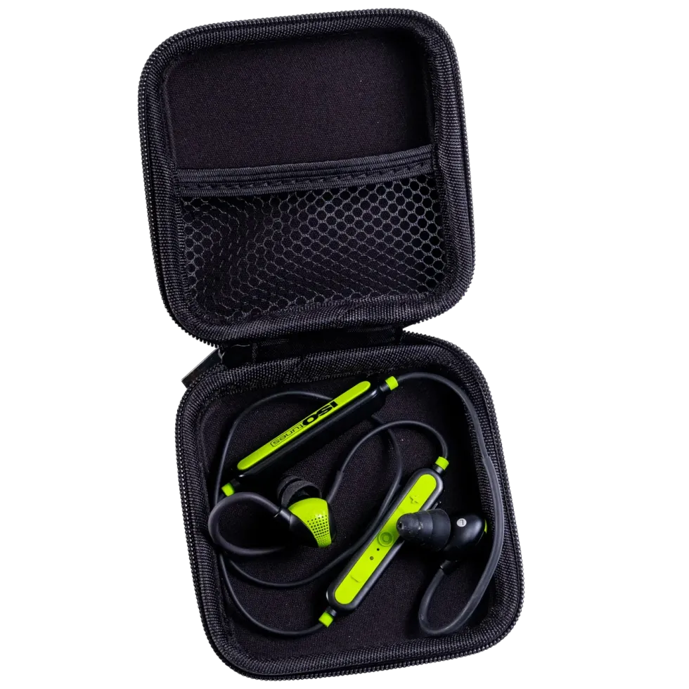 Isotunes Pro Aware EN352 Hørselvern med Bluetooth - Grønn