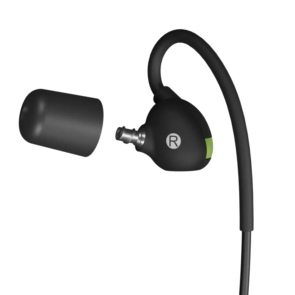 Isotunes Pro Aware EN352 Hørselvern med Bluetooth - Grønn