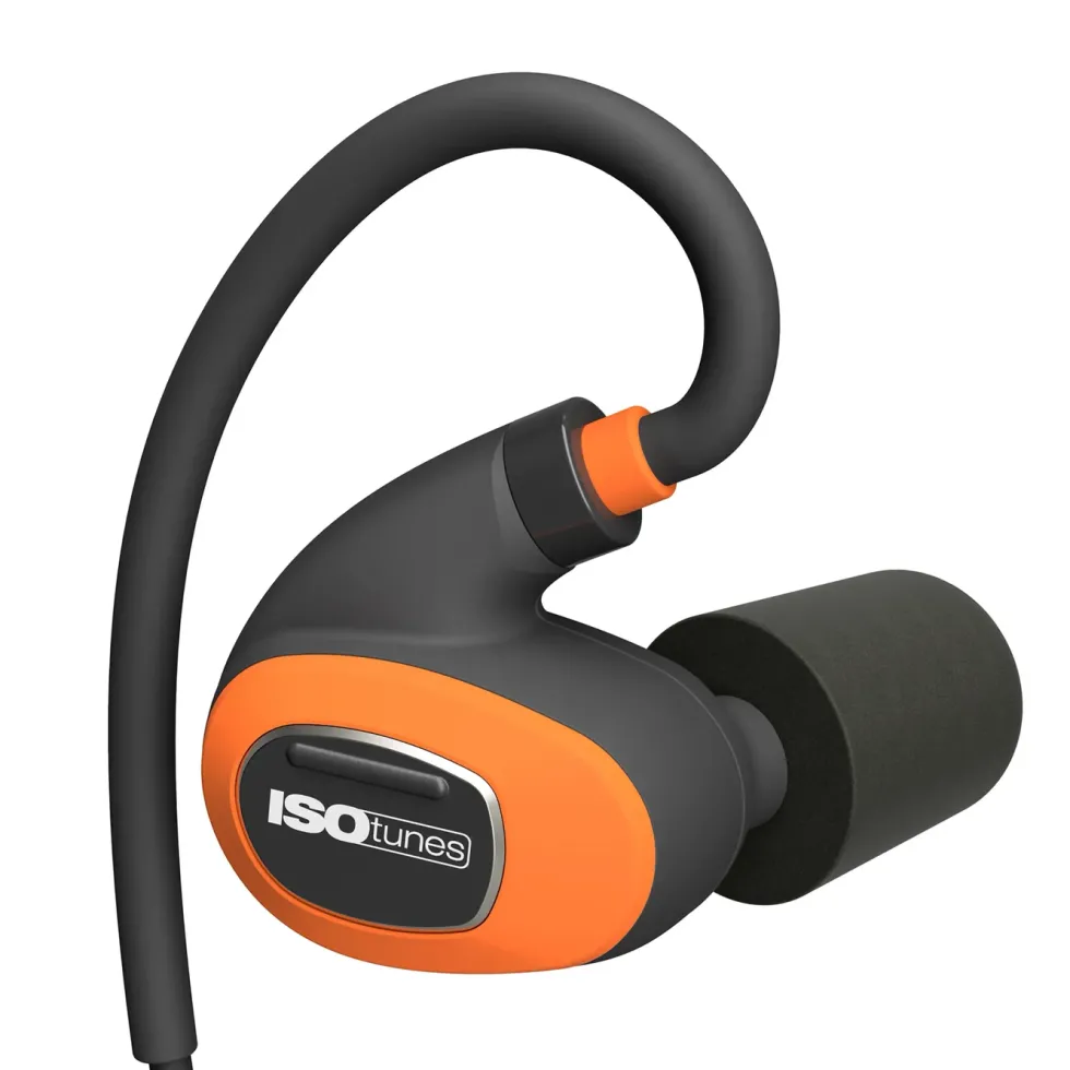 Isotunes Pro 2.0 Hørselvern med Bluetooth Oransje EN352
