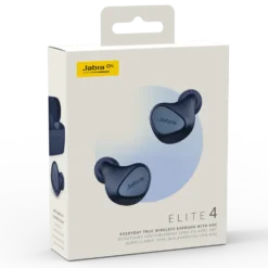Jabra Elite 4 Trådløse hodetelefoner Navy