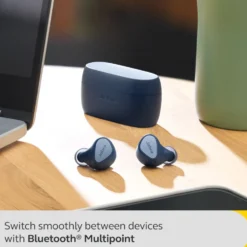 Jabra Elite 4 Trådløse hodetelefoner Navy
