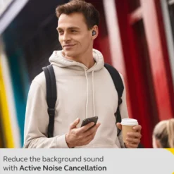 Jabra Elite 4 Trådløse hodetelefoner Navy