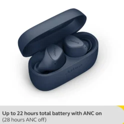 Jabra Elite 4 Trådløse hodetelefoner Navy