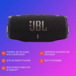 JBL Charge 6 Portabel høyttaler Svart