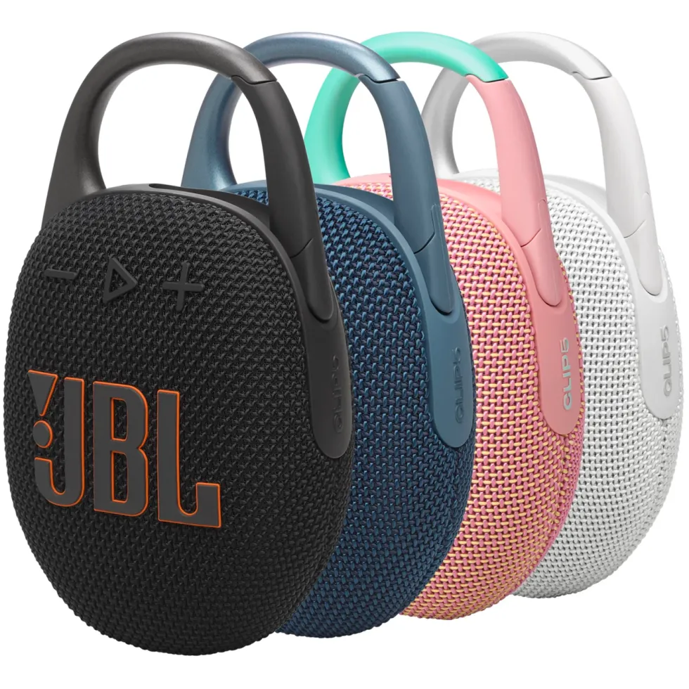 JBL Clip 5 Portabel Bluetooth-høyttaler Svart