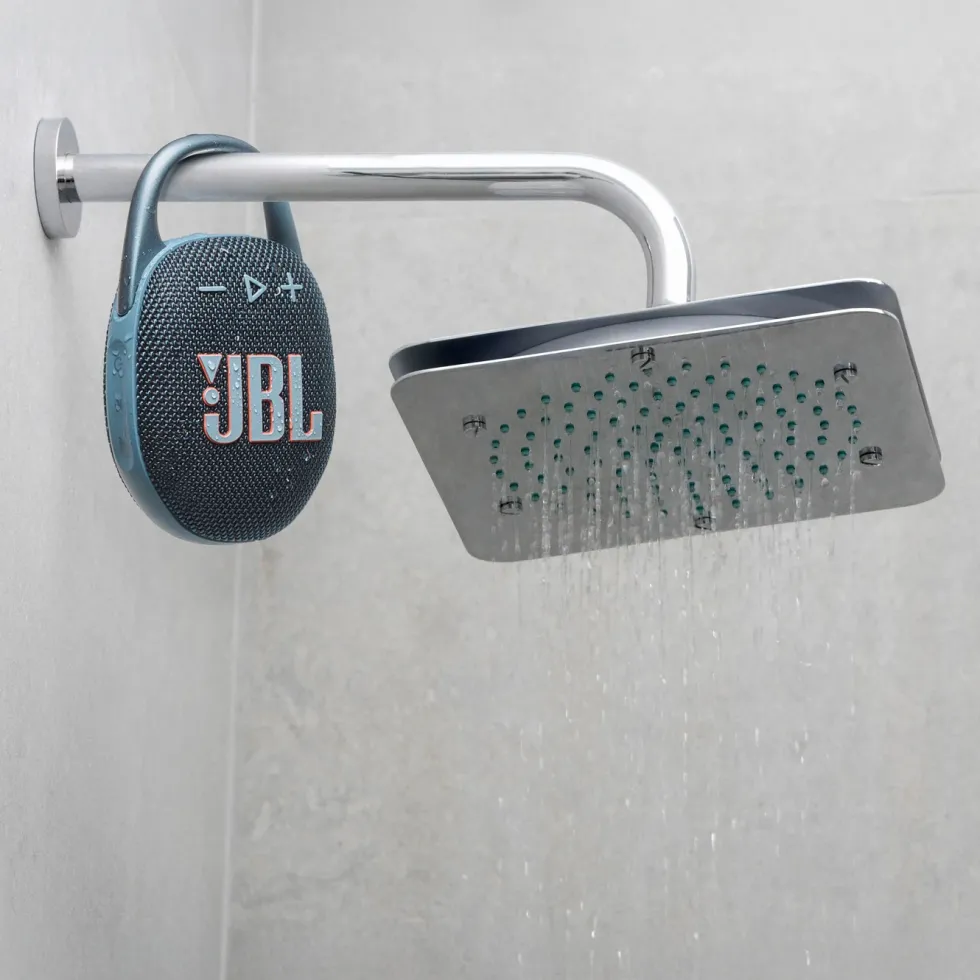 JBL Clip 5 Portabel Bluetooth-høyttaler Blå
