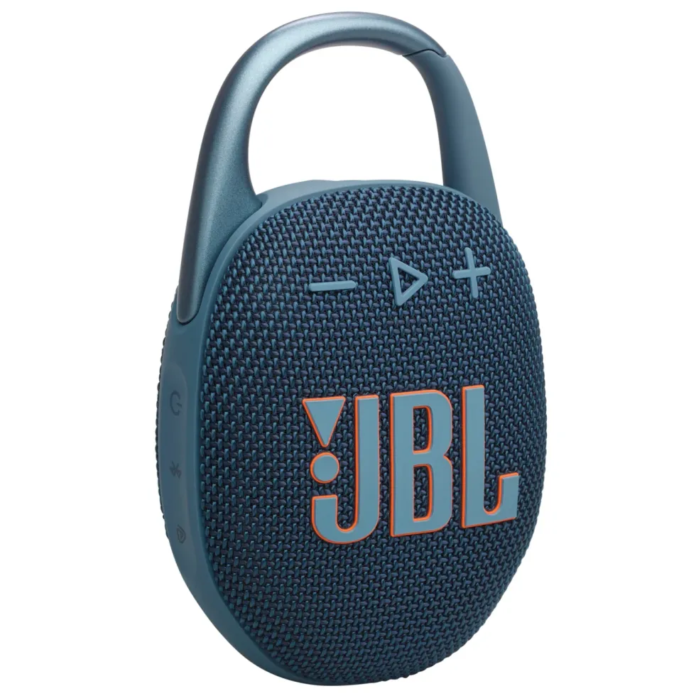 JBL Clip 5 Portabel Bluetooth-høyttaler Blå