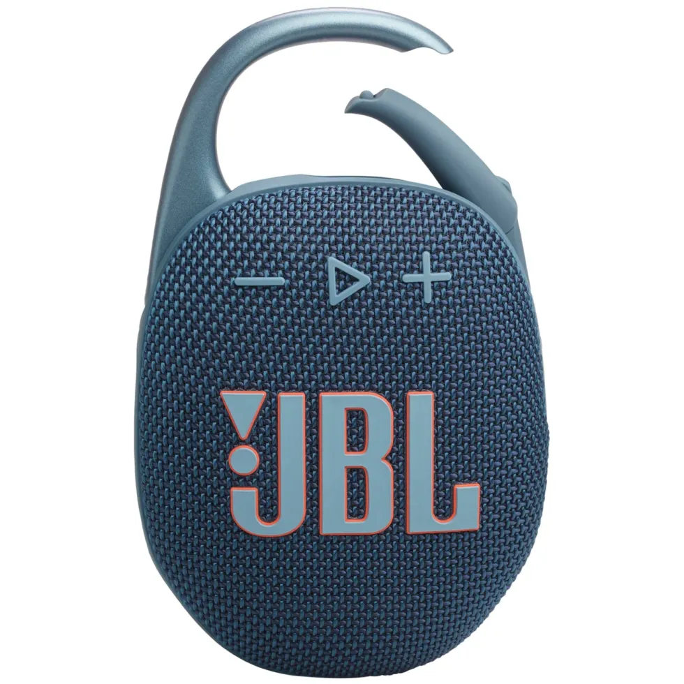 JBL Clip 5 Portabel Bluetooth-høyttaler Blå