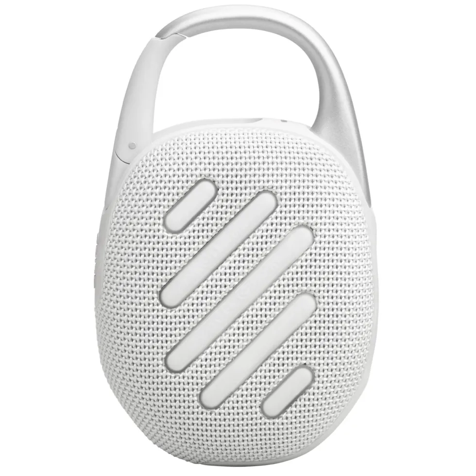 JBL Clip 5 Portabel Bluetooth-høyttaler Hvit