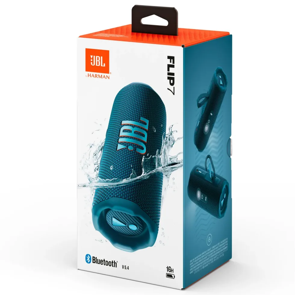 JBL Flip 7 Portabel trådløs høyttaler Blå