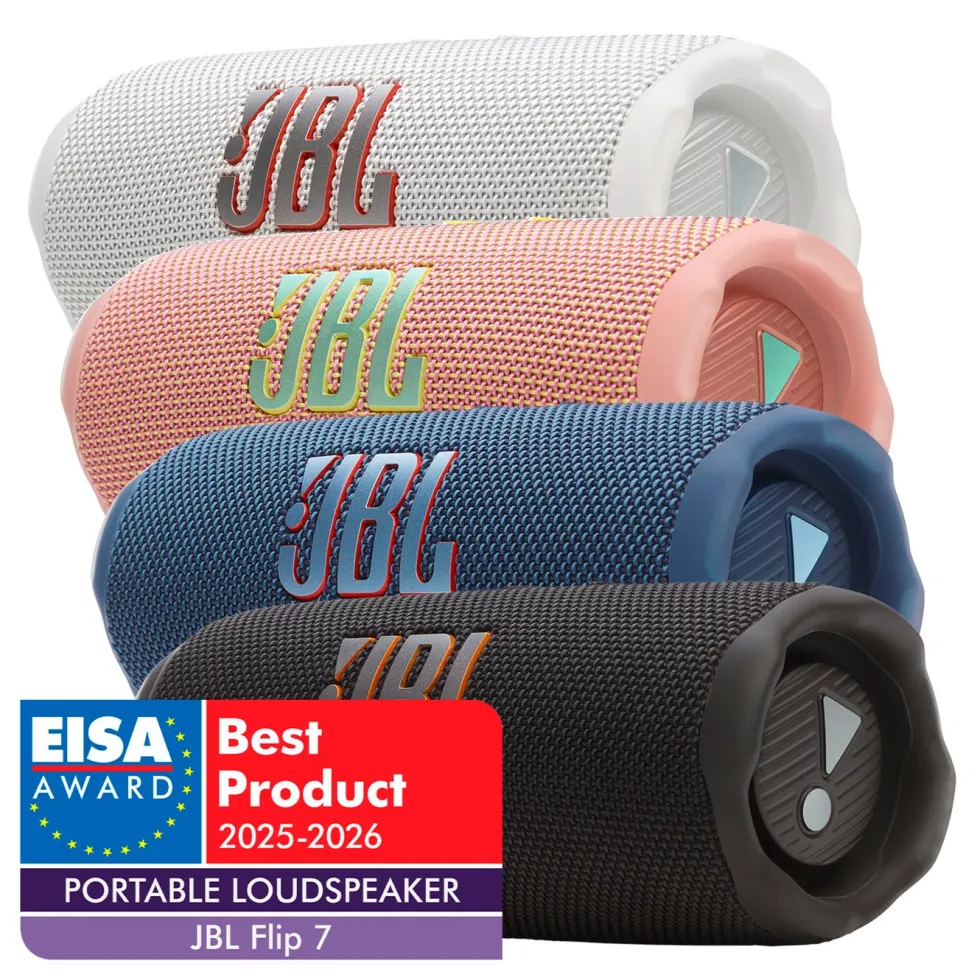 JBL Flip 7 Portabel trådløs høyttaler Svart