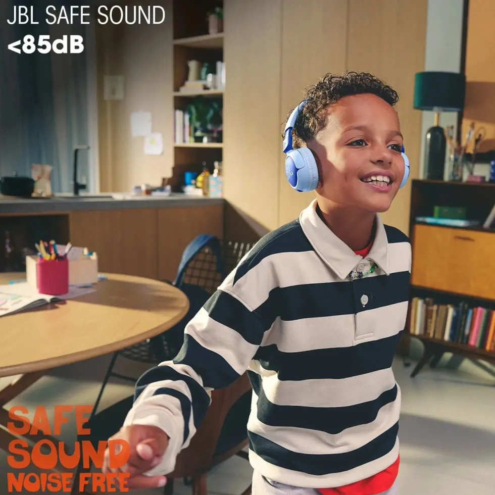 JBL JR320BT Trådløse hodetelefoner med volumbegrensning Grønn