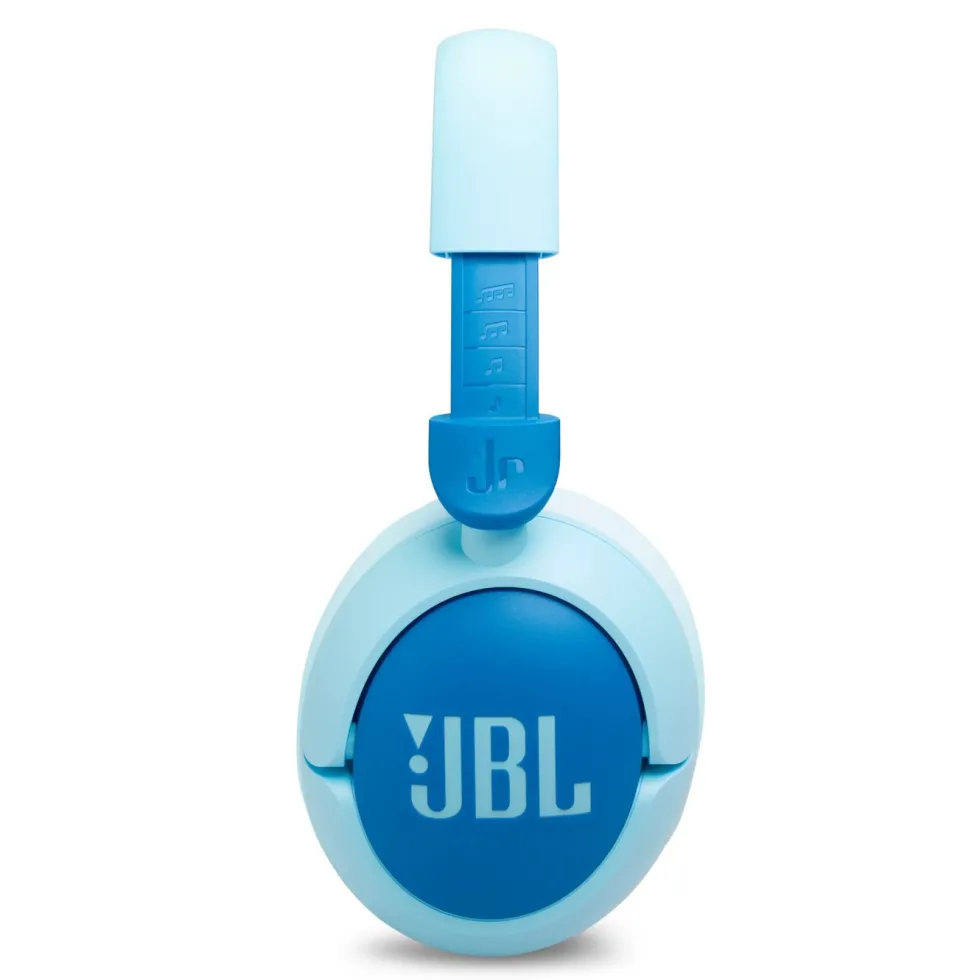 JBL JR470NC Trådløse hodetelefoner med volumbegrensning og ANC Blå