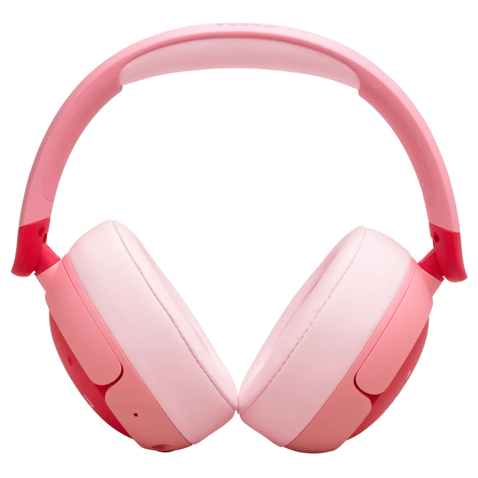 JBL JR470NC Trådløse hodetelefoner med volumbegrensning og ANC Rosa