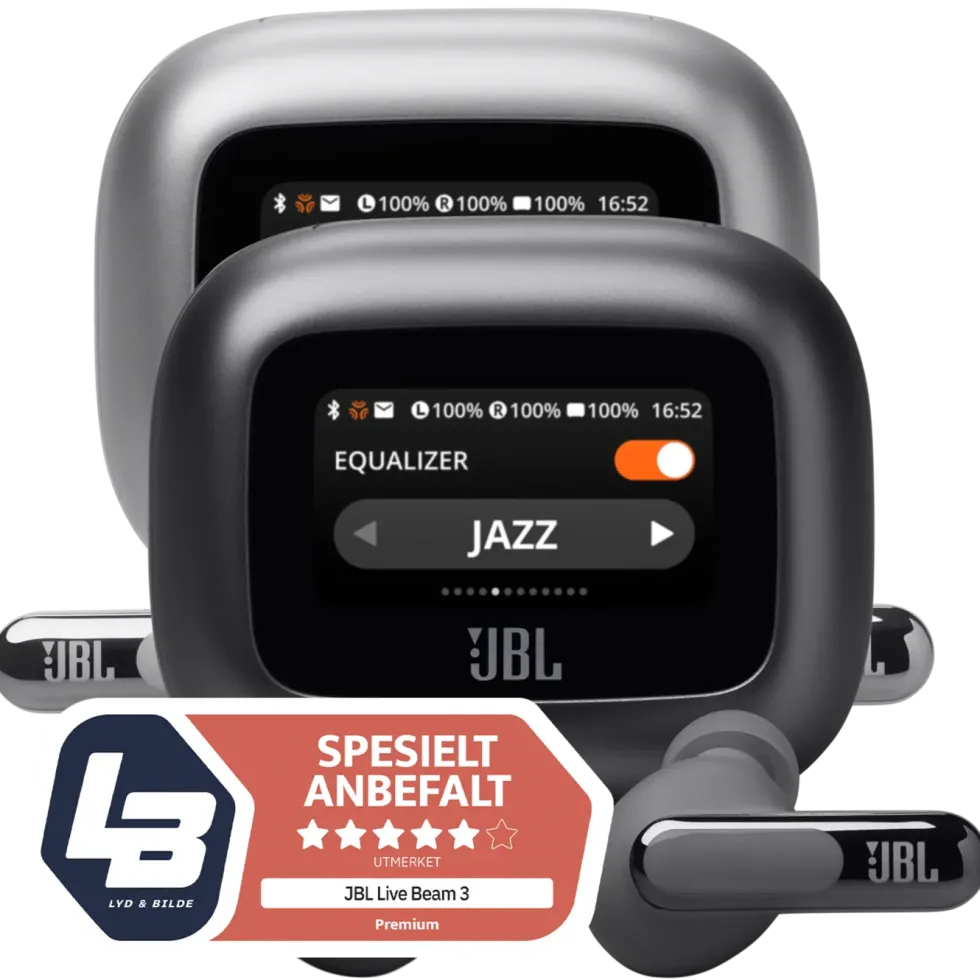 JBL Live Beam 3 Trådløse hodetelefoner Svart