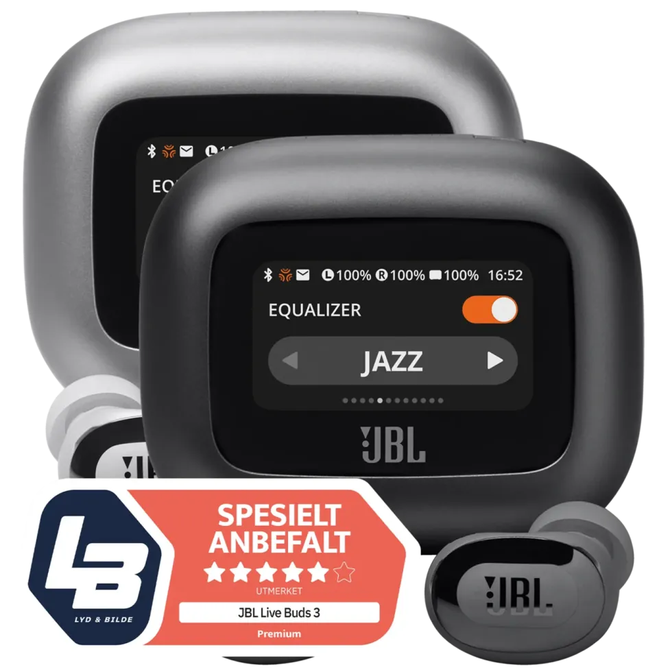 JBL Live Buds 3 Trådløse hodetelefoner Svart