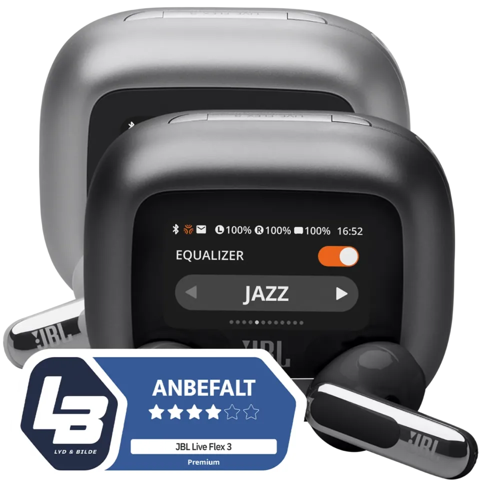 JBL Live Flex 3 Trådløse hodetelefoner Sølvfarget