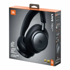 JBL Live 780NC over-ear-hodetelefoner med støyreduksjon Black