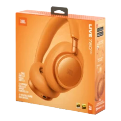 JBL Live 780NC over-ear-hodetelefoner med støyreduksjon Orange