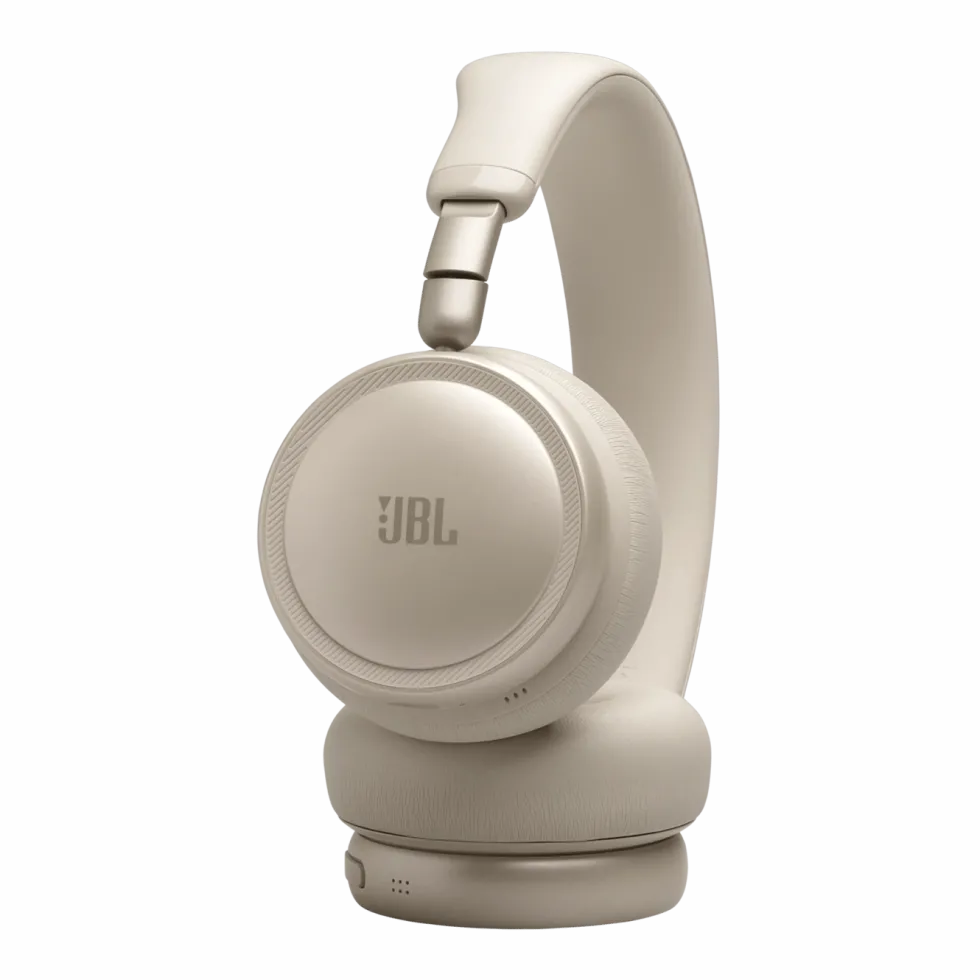 JBL Live 680NC trådløse on-ear-hodetelefoner Champagne