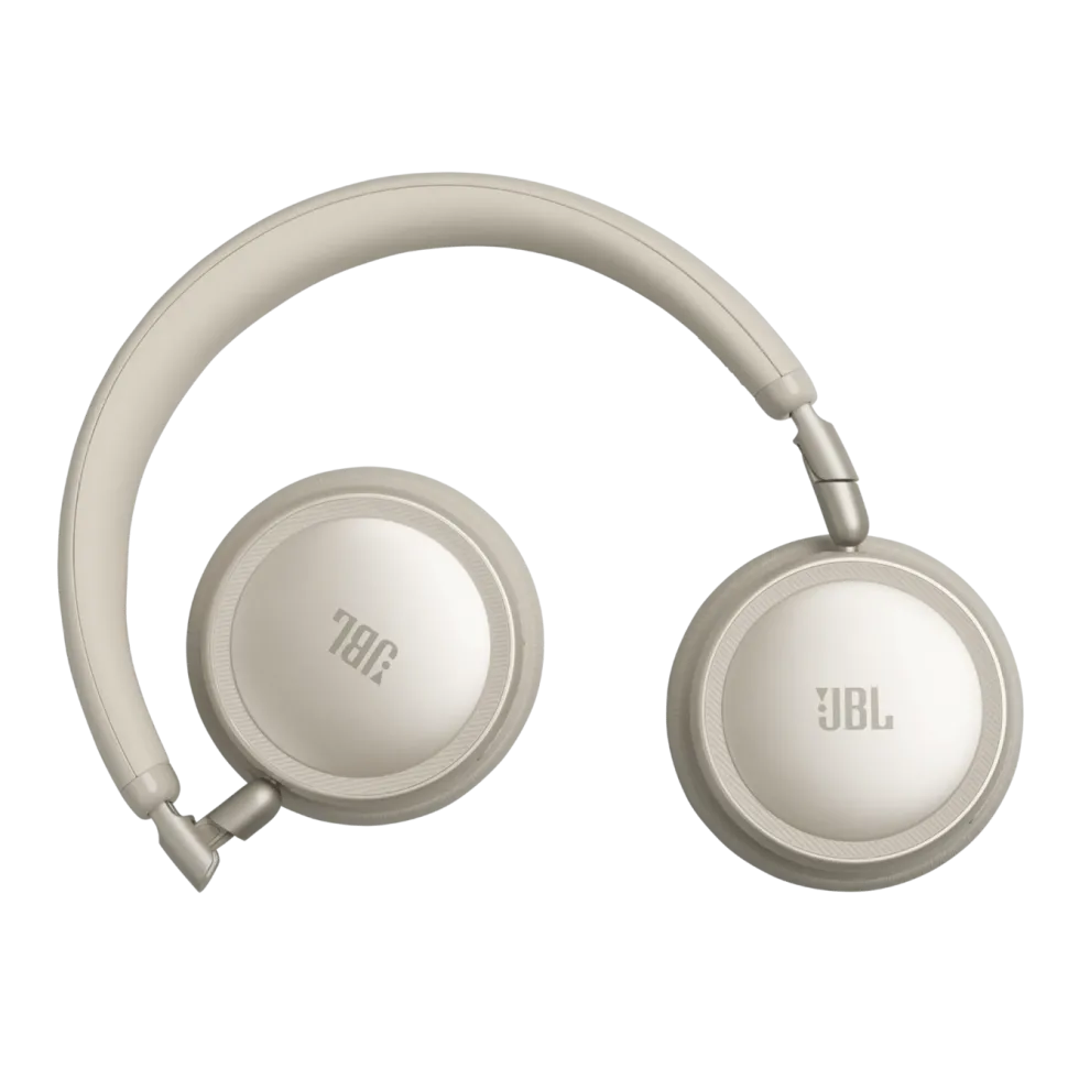 JBL Live 680NC trådløse on-ear-hodetelefoner Champagne