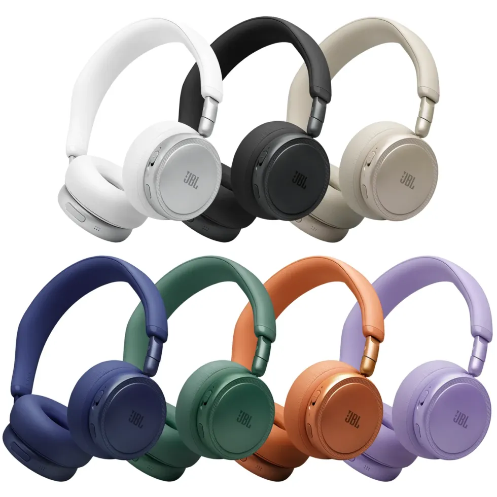 JBL Live 680NC trådløse on-ear-hodetelefoner Black