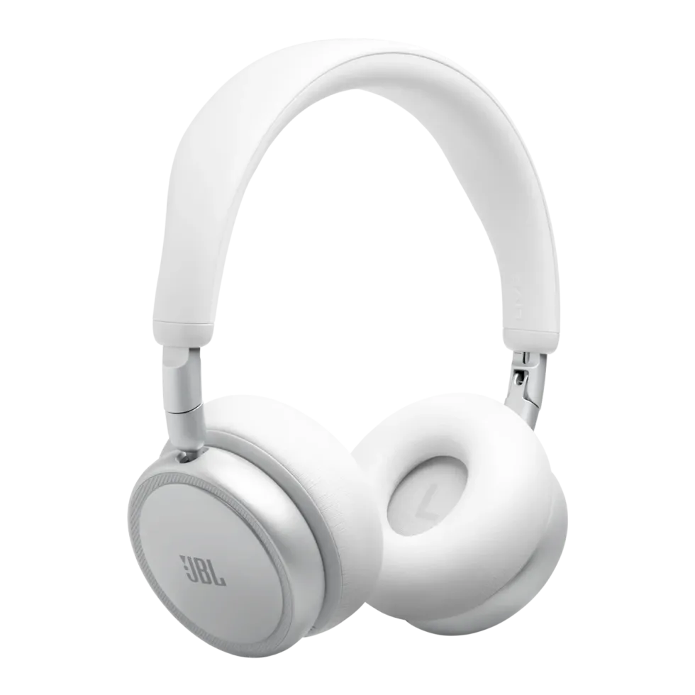 JBL Live 680NC trådløse on-ear-hodetelefoner White