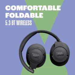 JBL Tune 720BT Trådløse hodetelefoner Svart