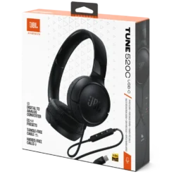 JBL Tune 520C On-Ear Hodetelefoner med USB-C