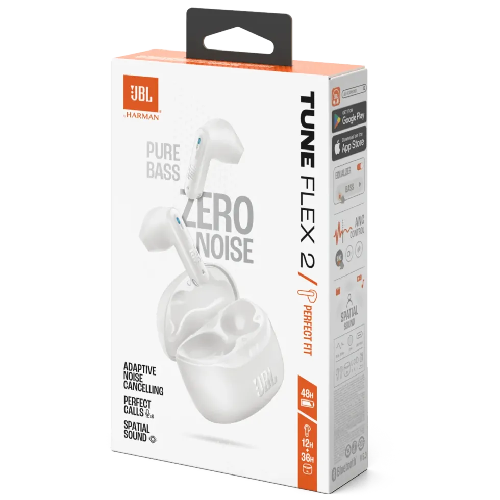 JBL Tune Flex 2 Hvit