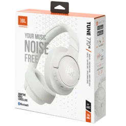 JBL Tune 770NC Trådløse hodetelefoner Hvit