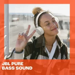 JBL Tune 670 NC Trådløse hodetelefoner Hvit