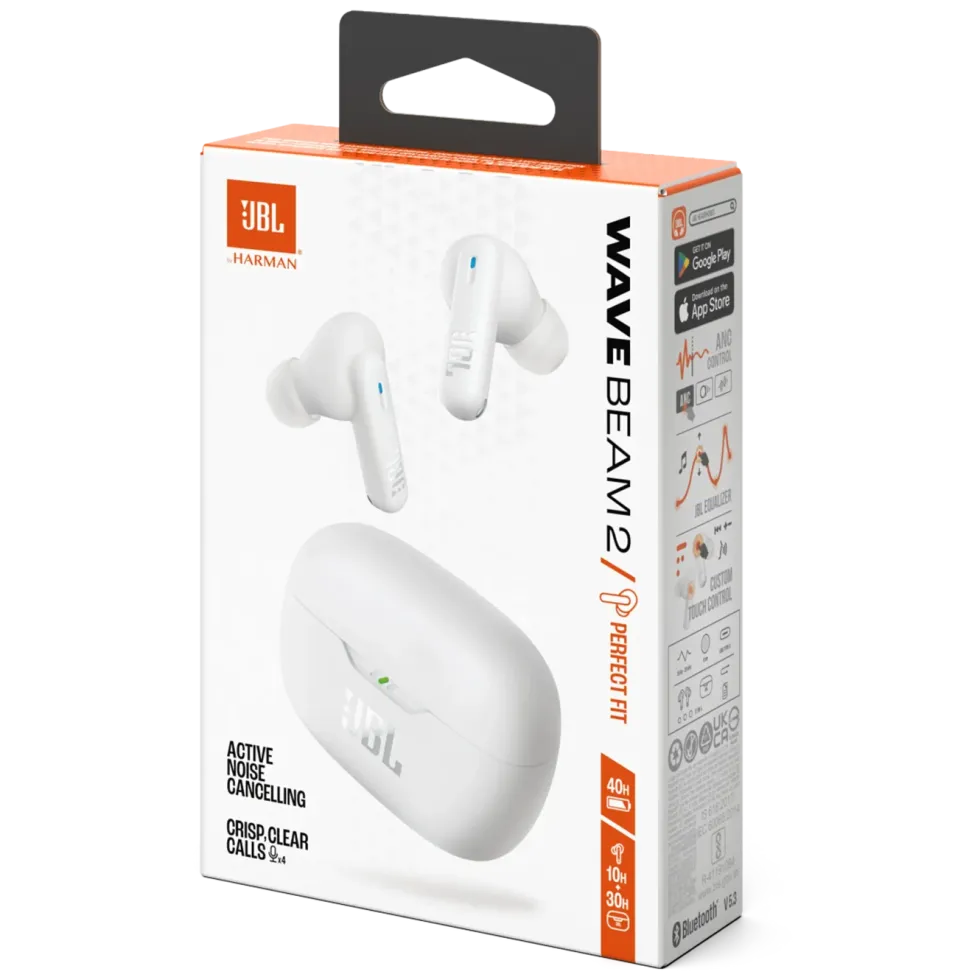 JBL Wave Beam 2 Hvit
