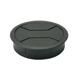 Kabelgjennomføring for bord 79 mm Svart
