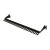 19"-kabelstøtte 1U, svart