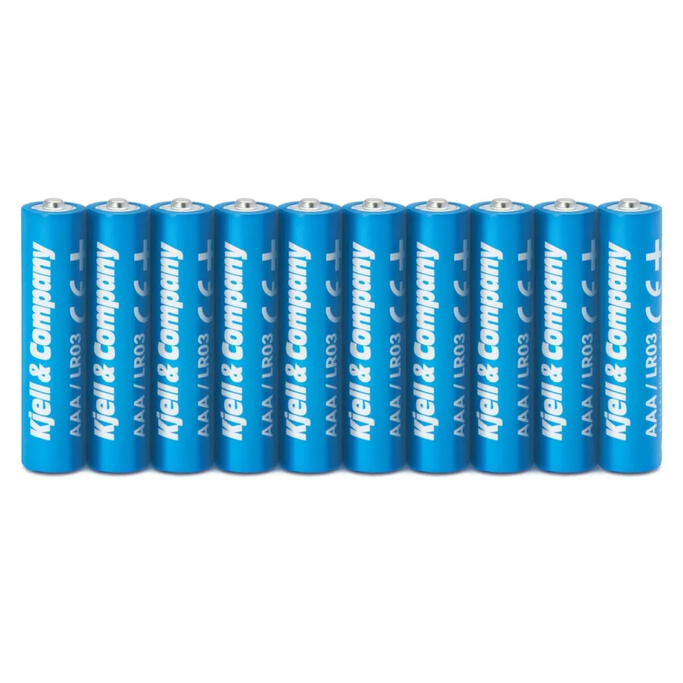 Kjell & Company AAA-batterier (LR03) 10-pk.