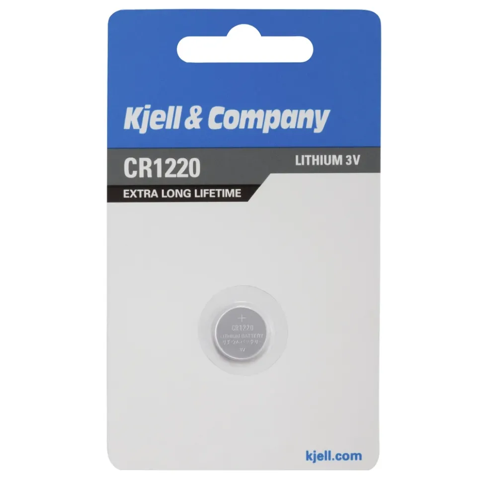 Kjell & Company Litiumbatteri CR1220