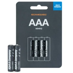 Kjell & Company Oppladbare AAA-batterier 950 mAh 4-pk.