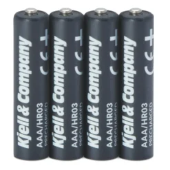 Kjell & Company Oppladbare AAA-batterier 950 mAh 4-pk.