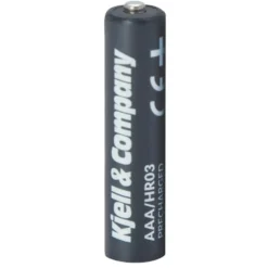 Kjell & Company Oppladbare AAA-batterier 950 mAh 4-pk.