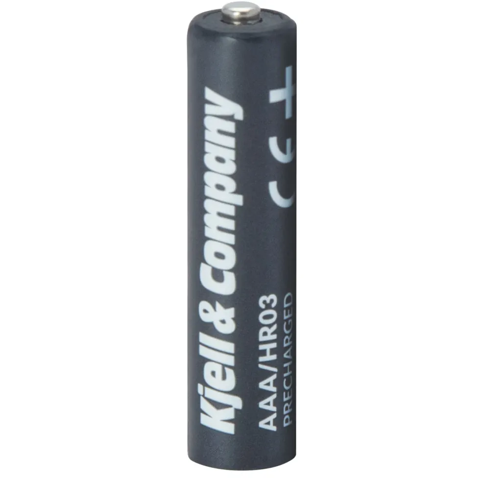 Kjell & Company Oppladbare AAA-batterier 950 mAh 4-pk.