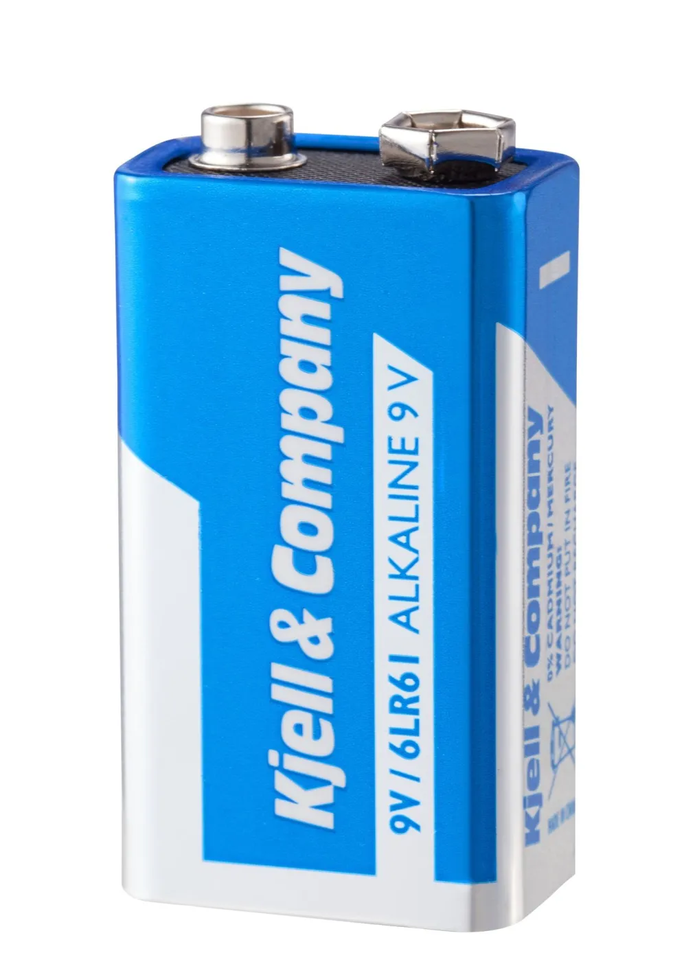 Kjell & Company 9 V-batterier (PP3) 2-pakk