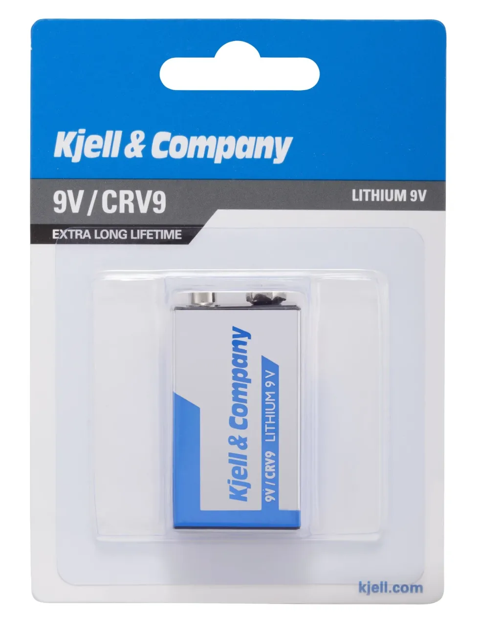 Kjell & Company 9 V-litiumbatteri (CR-V9)