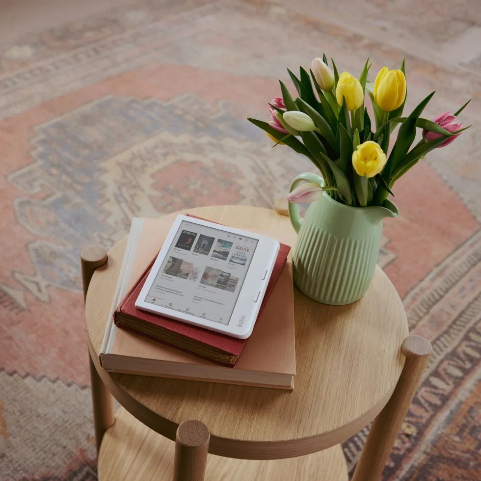 Kobo Libra Colour Lesebrett 7" Hvit